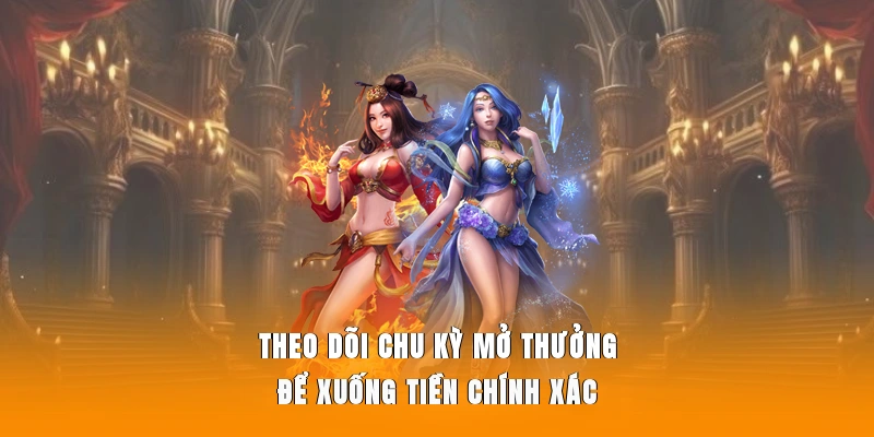 Theo dõi chu kỳ mở thưởng để xuống tiền chính xác